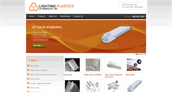 Desktop Screenshot of lightingplastics.com